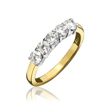 Classical Diamond Eternity Ring