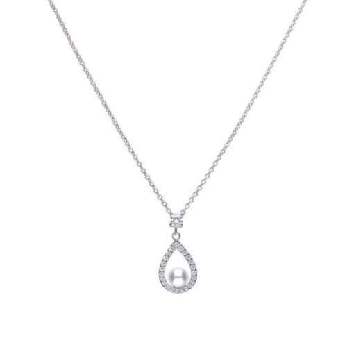 Teardrop Pearl Necklace | Hoppers Jewellers