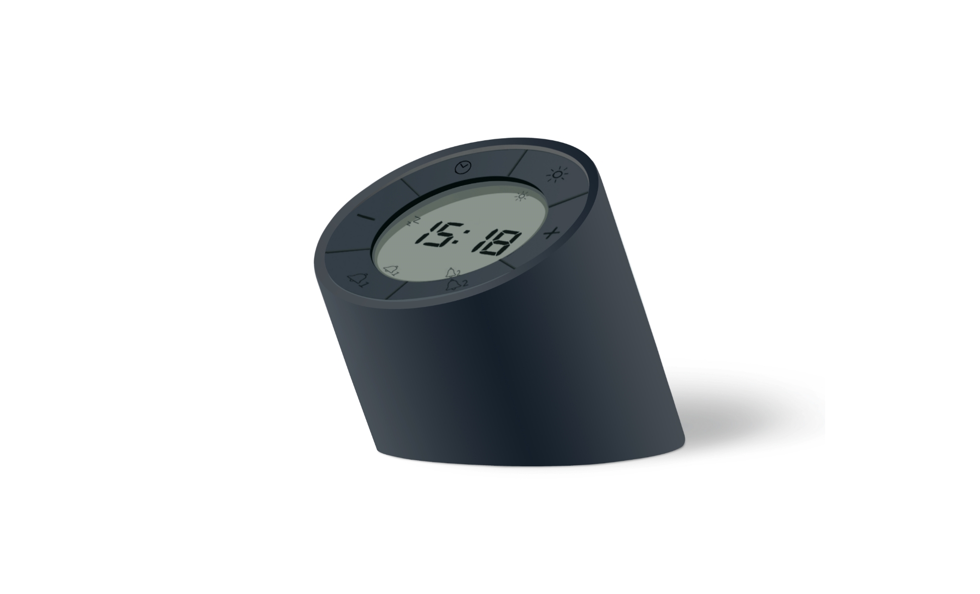 Gingko The Edge Light Alarm Clock | Hoppers Jewellers