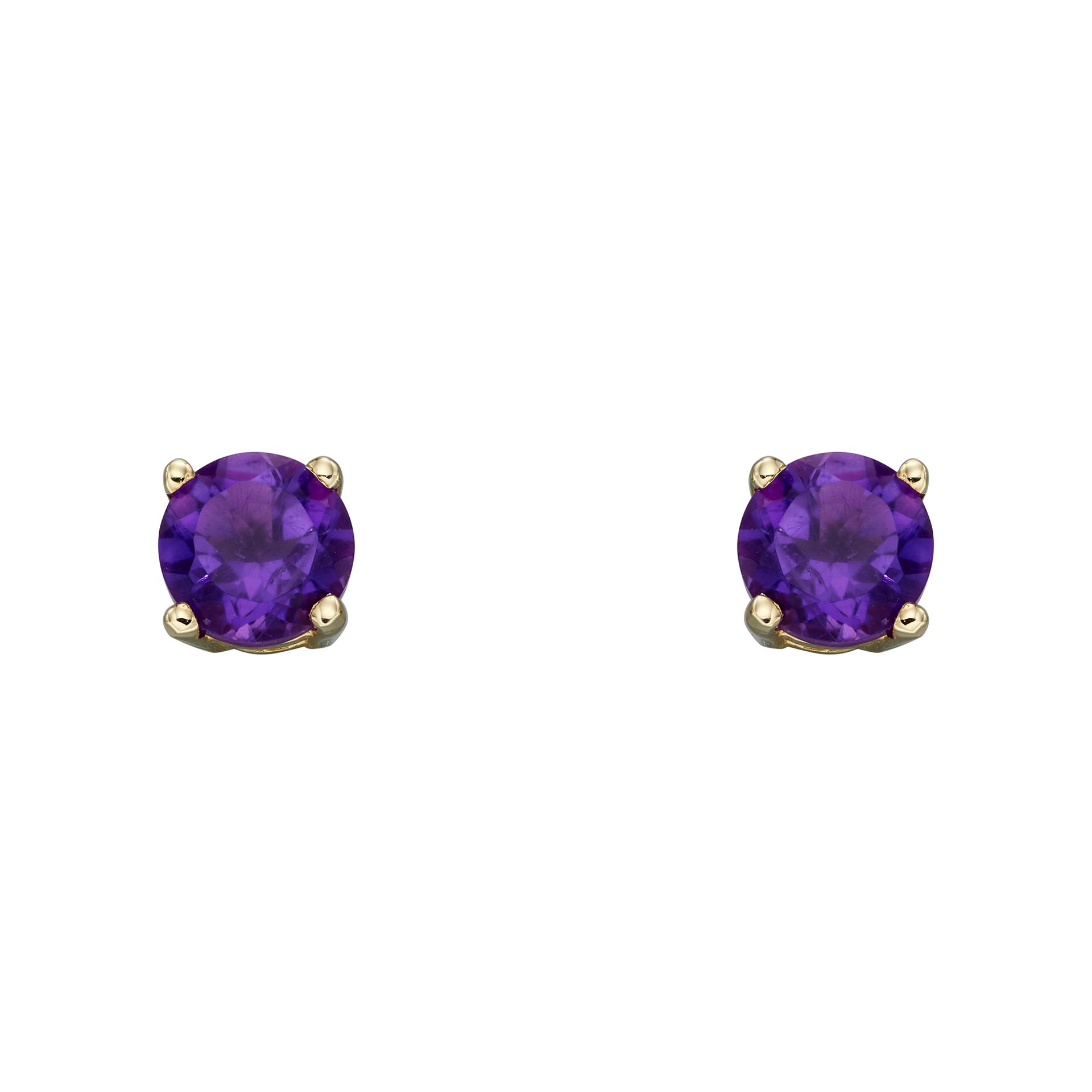 Buy Amethyst Earrings February Birthstone Purple Teardrop Dangle Online in  India  Etsy  Minimalist earrings gold February birthstone earrings  Amethyst jewelry