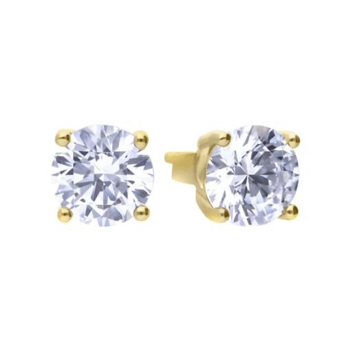 Diamonfire 4 claw 2ct stud earrings