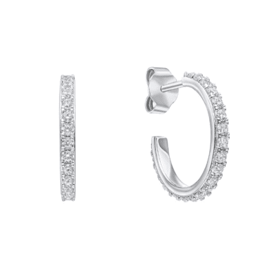 Diamonfire 3/4 Hoop Earrings